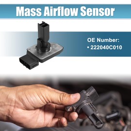 X AUTOHAUX Car Mass Air Flow Sensor Meter Automotive Air Flow Sensor Meter for Toyota Tacoma 1997-2004 for Toyota 4Runner 1997-2000 No.222040C010