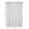 Lunarable Flechas Cortina de Microfibra, Pintoresco, Window Treatments 2 Panel