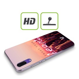 Head Case Designs Heart Cityscape At Dusk Words To Live By 4 Soft Gel Case Compatible for Honor V30 Pro/View 30 Pro