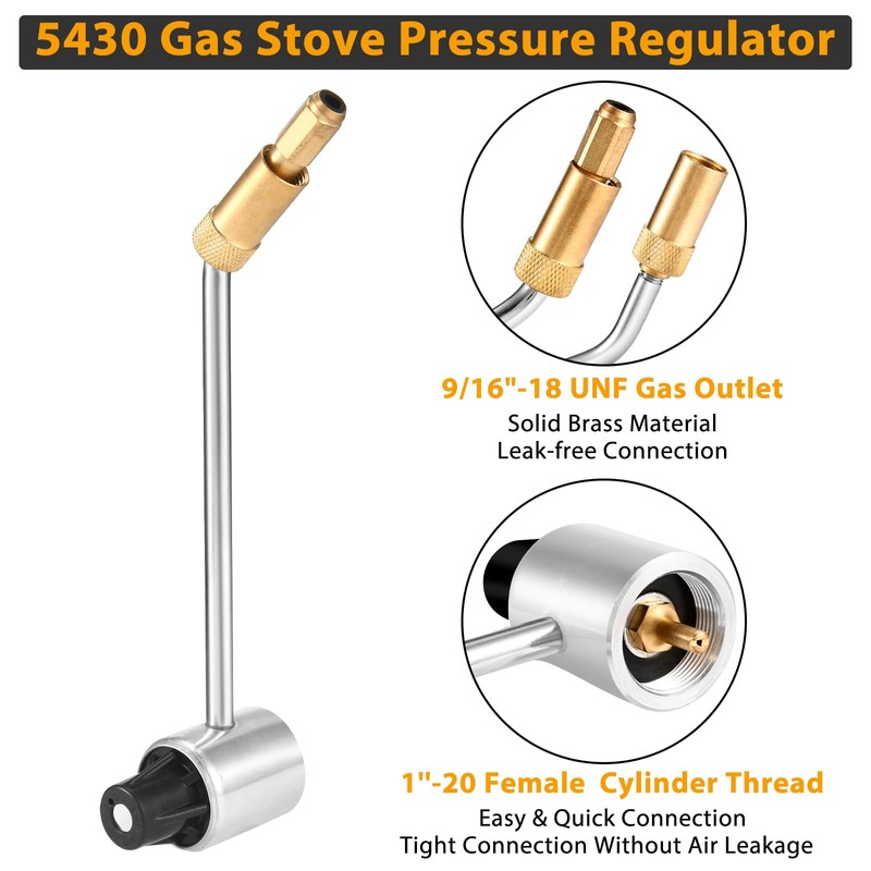 freecat 5430 Gas Stove Pressure Regulator for Coleman, Replacement for