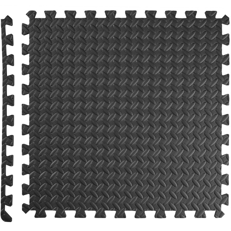 TecTake Protector mat set fitness mat | Non-slip, dirt-resistant |