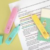 Kakao KF Happy Moment Mild Highlighter 3-Color Set / 카카오 KF 해피모먼트 마일드 형광펜 3색 세트