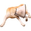 Voarge Pet Collar Protective Collar, Plastic Elizabethan Collar with Breathable