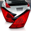 AmeriLite LED Replacement Taillights All Red Set For 350Z -