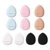 ZKSXOA 10PCS Finger Powder,Mini Powder Puff,Wet Dry Makeup Tool Makeup