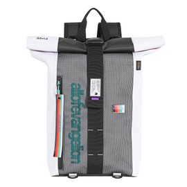 FIREFIRST Neon Genesis Evangelion New Collaboration Series 17 Inch Roll Backpack with Waterproof Liner