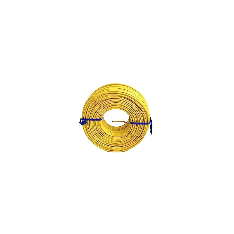 Zeluga 23-265 230ft. 16 Gauge Reinforcement Coil Yellow PVC Coated