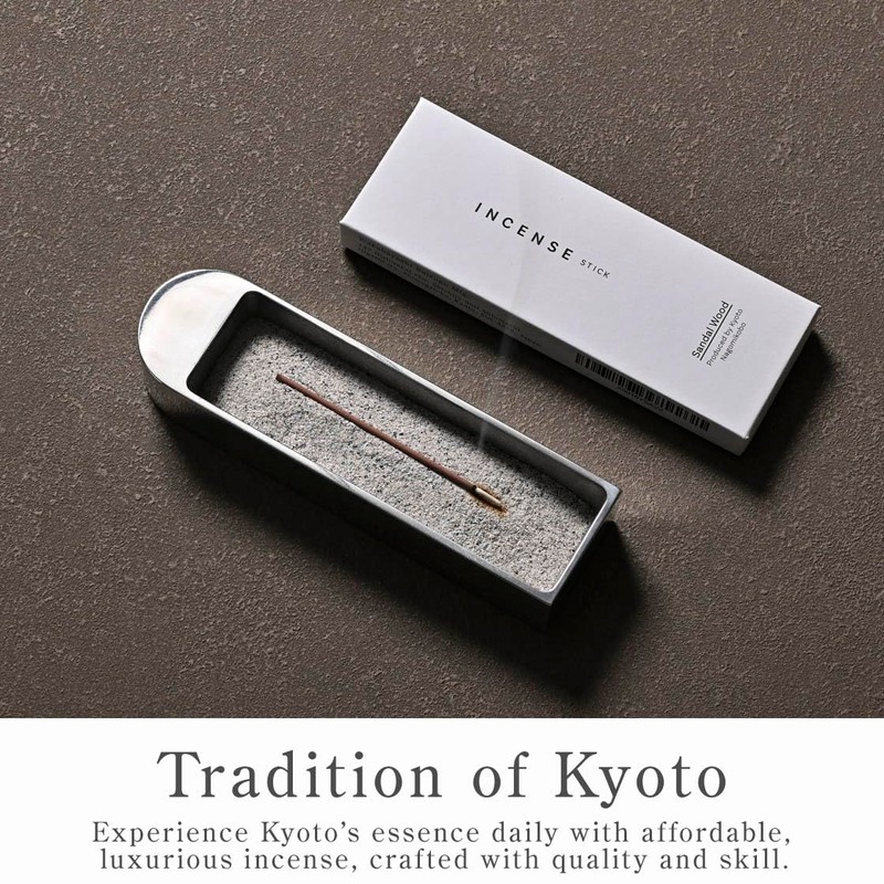 Kyoto White Tea Incense Sticks - Japanese Temple Aroma, Ideal