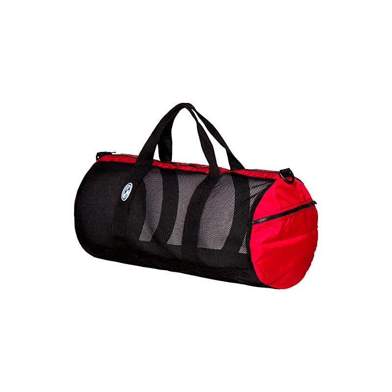 STAHLSAC Mesh Duffel Bag: Ideal for dive gear, beach &