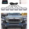 Sidi Grill Lights for 2024 Jeep Wrangler JL JLU Grill