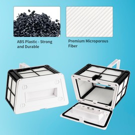 fishing port Ultra Fine Filter Basket Compatible with Dolphin Robotic Pool Cleaners S50 S100 Active 15 Echo T15 T25 Dx3 E10, E20, Proteus,Par 9991460-R1