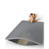 Powools Cat Litter Mat - 46" x 35" Jumbo Litter