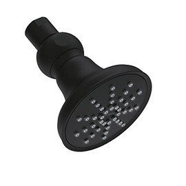 Mono Round 3 1/2" 1 Function Showerhead 1.75gpm Satin Black