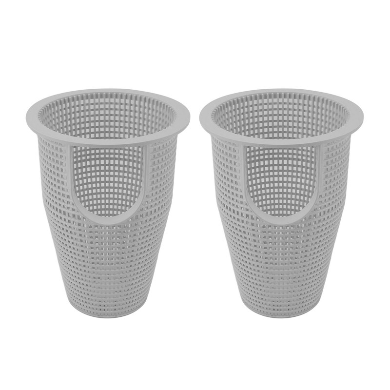 2PCS Pool Pump Filter Basket Easy To Install B199 Strainer