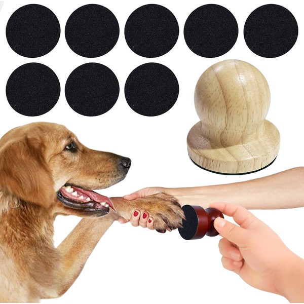 Walquicks Dog Nail File with 8 Pcs Replaceable Sandpaper Dog