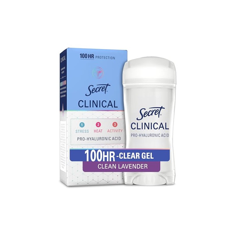 Secret Clinical Strength Antiperspirant Deodorante Mujer Protección Contra Estrés Horas