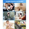Akejrym Stroller Fan Portable, Personal Fan for Travel, Air Turbo