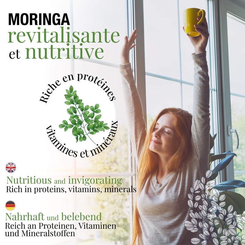 ORIGEENS MORINGA TEA ORGANIC 100g | DRIED MORINGA LEAVES |