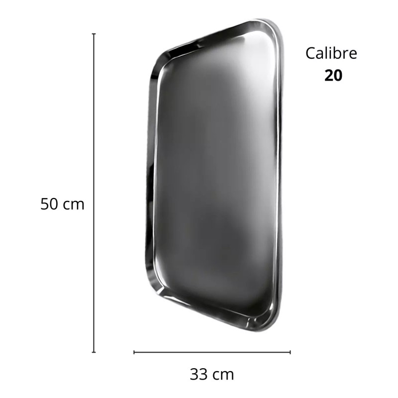 Hergom Premium Estuche De Disección Y Charola Mayo Acero Inox