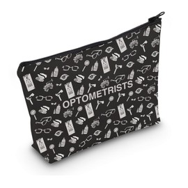 Optometrists Gift Eye Clinic Gift Optometrists Thank You Zipper Pouch Makeup Bag (Optometrists Bag CA)