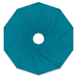 Trimits Craft Felt,Teal,Teal,10 Pack