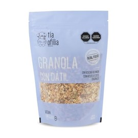 Tía Ofilia | Granola con Dátil | 100% natural | Horneada con aceite de coco orgánico | 310g | Granola Sweet Dates | Baked with organic coconut oil