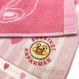 Marushin Anpanman 891355 Wash Towel, Friendly Kin-chan, Marushin, Anpanman Hand Towel