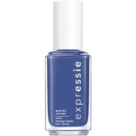 essie Expressie Nail Polish, Quick-Dry Iris Blue Nail Polish, Vegan, Lose The Snooze, 0.33 fl oz