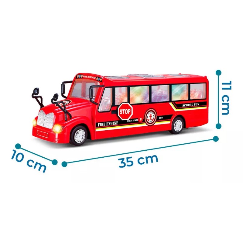 EGTMA Camión De Bomberos Grande Diversión Educativa