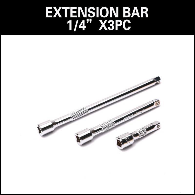 HORUSDY 9-Piece Socket Extension Bar Set, Ratchet Extension Bar Set,1/4",