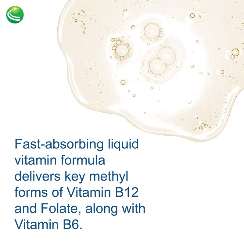 Nutra Biogenesis Methyl Factors - Vitamin B12 Drops, Methylfolate Drops,