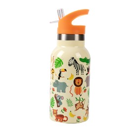 IDRINK® - Botella térmica revolucionaria Kids Animals, 2 paredes, botella de acero inoxidable capacidad 350 ml Kids Animals