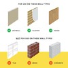 OOK 50025 Professional Picture Hangers, Art Hangers, Brass, Reusable Picture