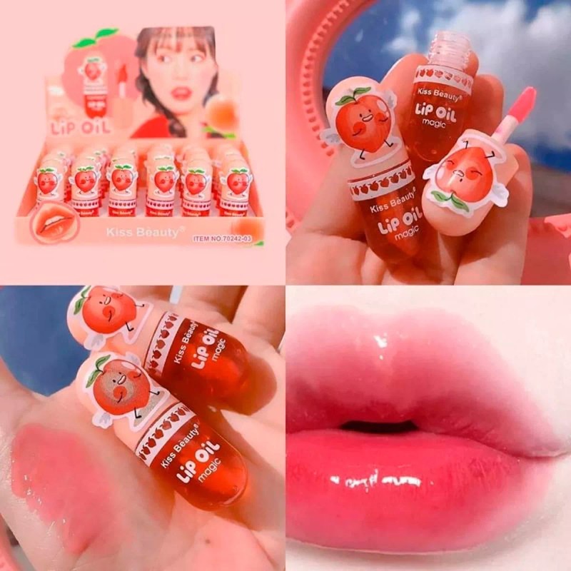 Veraly Lip Oil Magic Kiss Beauty Gloss Labial Brillo Aroma