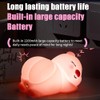 GWALSNTH LED Lying Pig Tapping Lamp, 3 Level Dimmable Nursery