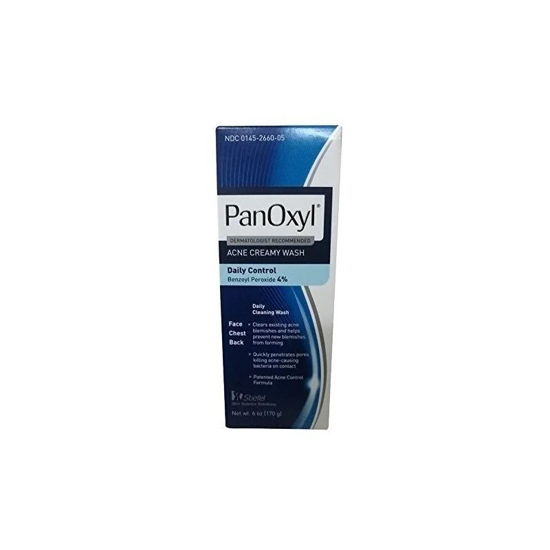 Panoxyl - 4 Acné Crema De Lavado 4% De Peróxido