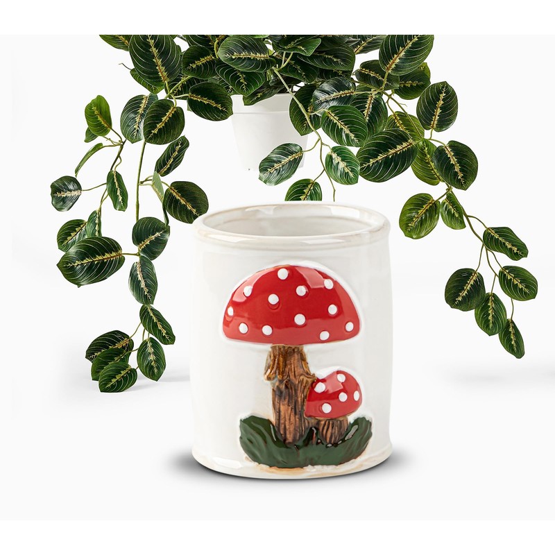 dgudgu - Soporte para brochas de maquillaje de hongos, organizador