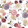 Lambs & Ivy Secret Garden Floral Cotton Baby Fitted Crib