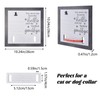 HACRAHO Pet Memorial Collar Frame, 1 Pack Pet Collar Keepsake
