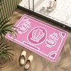 Pink Money Rug Cool Rugs for Bedroom Entrance Bathroom 2