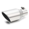 LCGP 2.5 Inch Inlet Exhaust Tip,2.5" x 4" x 9"