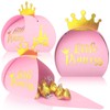 36 Pack Pink Little Princess Candy Boxes Printed Gold Castle