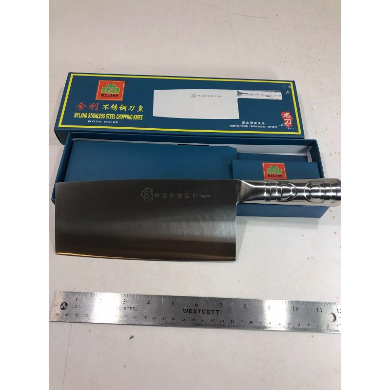 Myland Chinese Stainless Steel Meat / vegetable Cleaver size #2