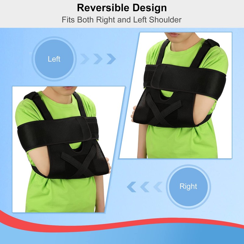 supregear Arm Sling Shoulder Immobilizer, Adjustable Medical Rotator Cuff Support