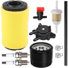 Z335E Air Fuel Oil Filter - Compatible with John Deer Z355R Z225 Z235 Z255 L110 LA125 LA115 LA105 L110 E100 E120 E140 & Husqvarna YTH22V46 YTA22V46 YTA24V48 331707 331777 331807 31A607
