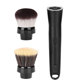Nicear Elektrischer Make-up-Pinsel, rotierender Make-up-Pinsel mit Foundation- und Rouge-Pinselköpfen