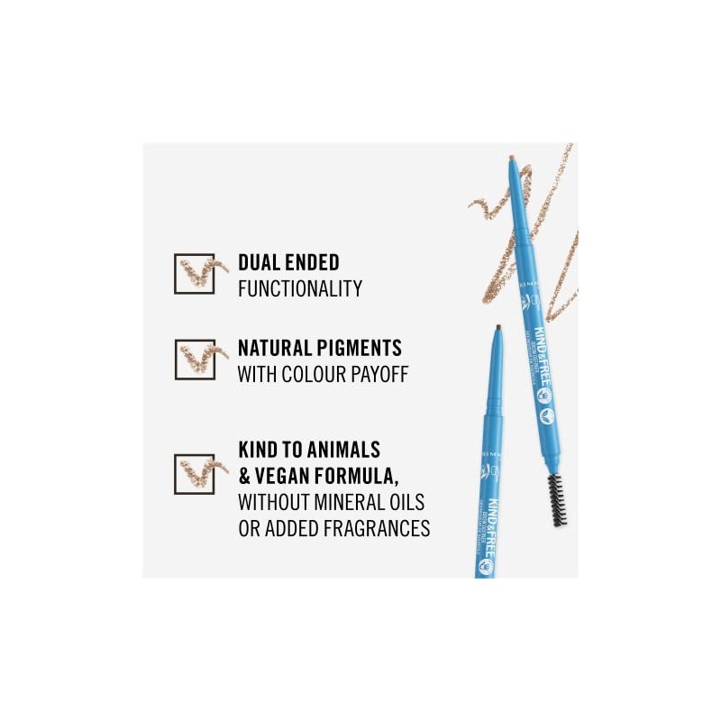 Rimmel Kind & Free Brow Definer - 001 Blonde