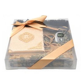 Gift Box Muslim Islamic Gifts with Book, Prayer Mat and Prayer Chain Seccade Prayer Rug Prayer Rug Sajadah Islamic Namaz Janamaz Islam
