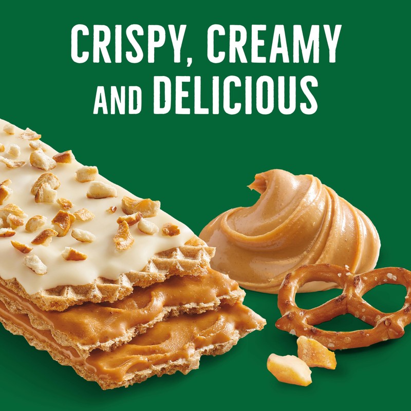 Nature Valley Crispy Creamy Wafer Bars, Pretzel Peanut Butter, 5