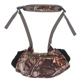 Outdoor Hunting Camouflage Keep Warm Lint Hand Warmer Muffs with Adjustable Strap
